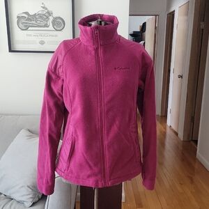 Columbia Jacket, Large, Purple/Pink